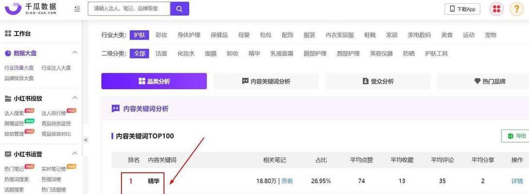 如何使用小红书关键词搜索量查询软件下载—高效SEO优化工具