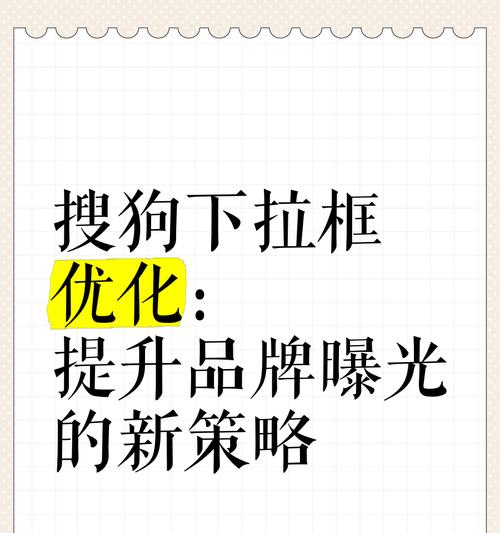 搜狗SEO优化：提升网站在搜狗搜索中的表现